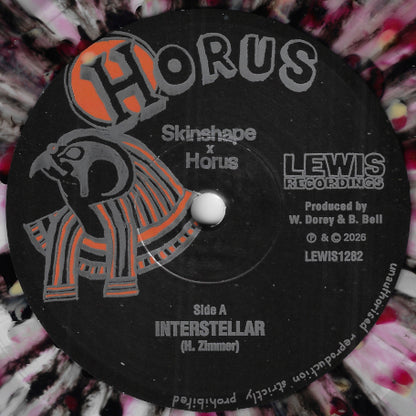 LIMITED SPLATTER VINYL Interstellar / Corn Field Chase Dub