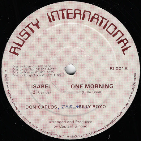Isabel / One Morning / Radication Dehbout