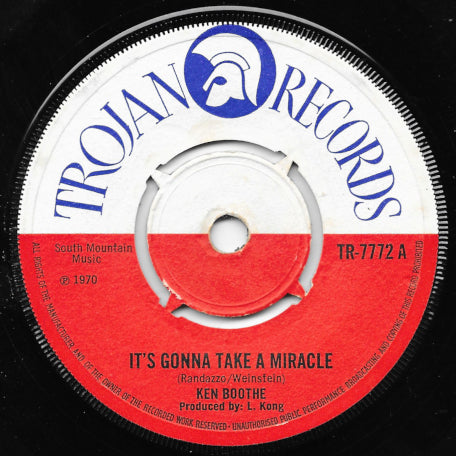 It's Gonna Take A Miracle / Now I Know