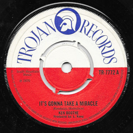 It's Gonna Take A Miracle / Now I Know