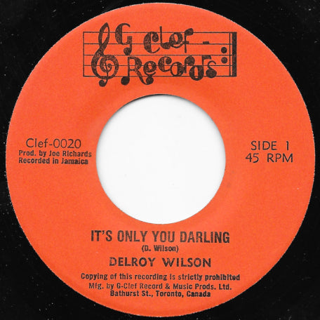 It's Only You Darling / Ver