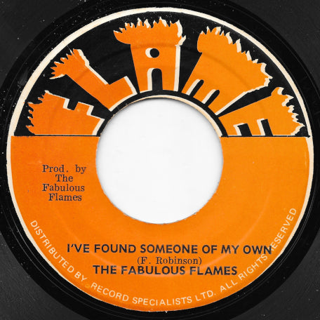 I've Found Someone Of My Own / I've Found Someone Inst