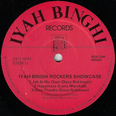 Iyah Binghi Rockers Showcase