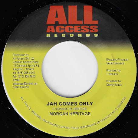 Jah Comes Only / Bush Fire Ver