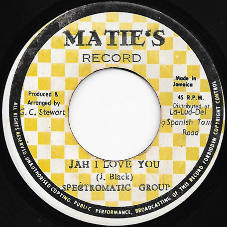 Jah I Love You / Ver