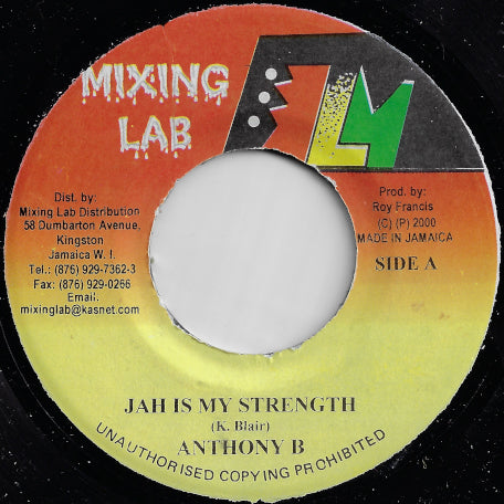 Jah Is My Strength / Warning Ver