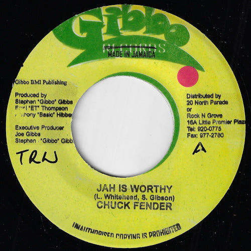 Jah Is Worthy / Hard Times Ver