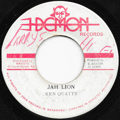 Holy Mount Zion AKA Open The Gate Bobby Boy / Dub
