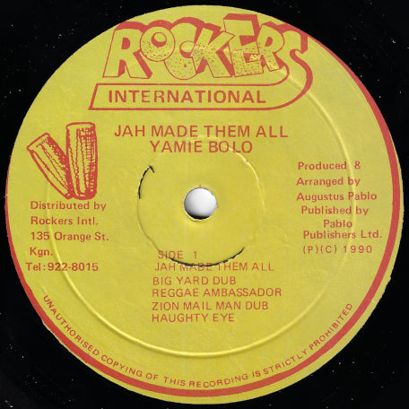Jah Made Them All
