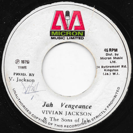 Jah Vengeance / Tubbys Vengeance
