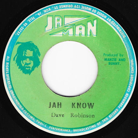 Jah Know / Gordon Road Rock