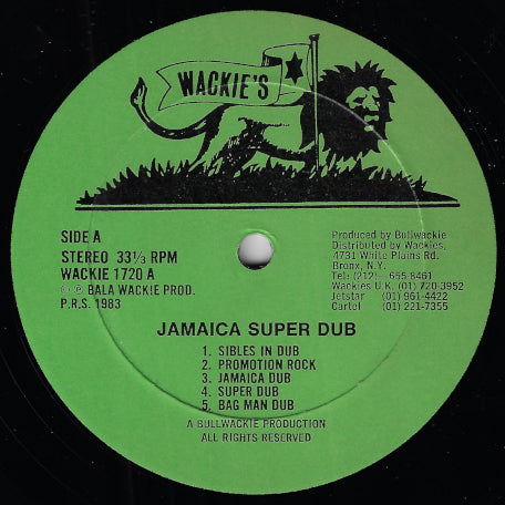 Jamaica Super Dub Session