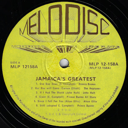 Jamaica's Greatest