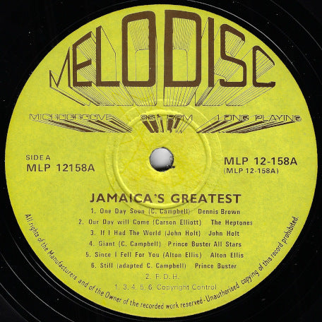 Jamaica's Greatest
