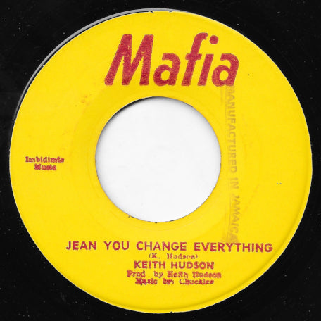 Jean You Change Everything / Silver Platter