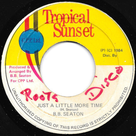 Just A Little More Time / Time Dub