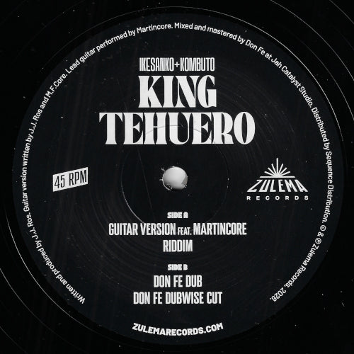 King Tehuero Guitar Version / Riddim / Dub / Dubwise