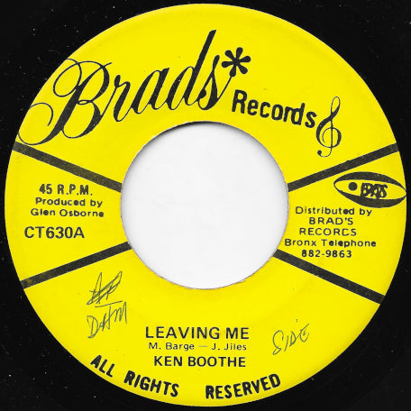 Leaving Me / Leaving Ver