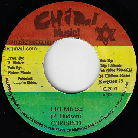 Let Me Be / Legacy Riddim