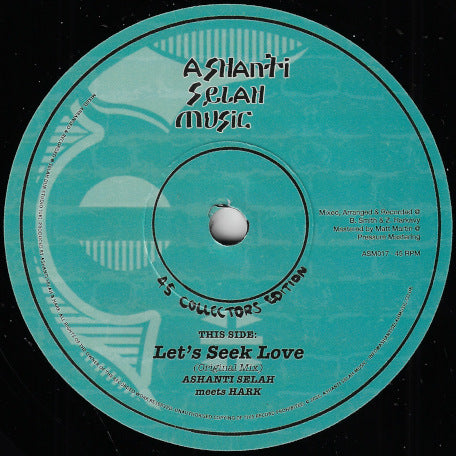 Let's Seek Love (Original Mix) / Let's Seek Love (Dub Cut)