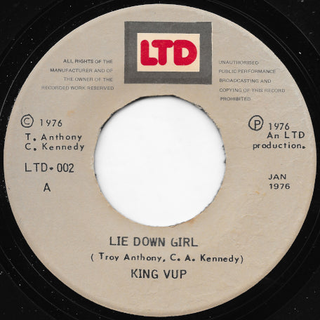 Lie Down Girl / Inst Ver