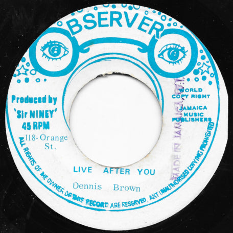 Live After You / Bottle Head In Fine Style