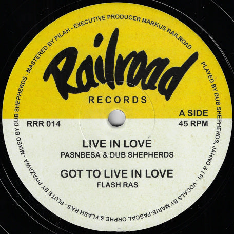 Live In Love / Got To Live In Love / Live In Dub / Flute In Love