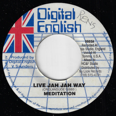 Live Jah Jah Way / D.E.O.M Dub