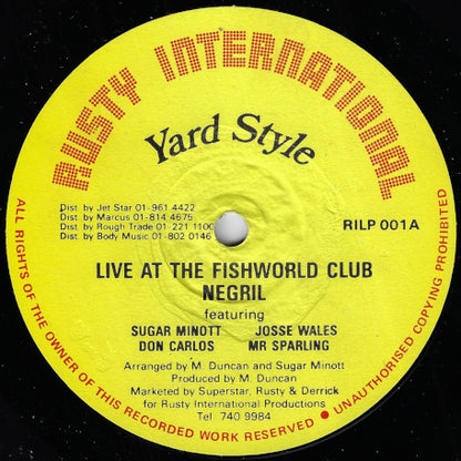 Live At The Fishworld Club Negril Jamaica