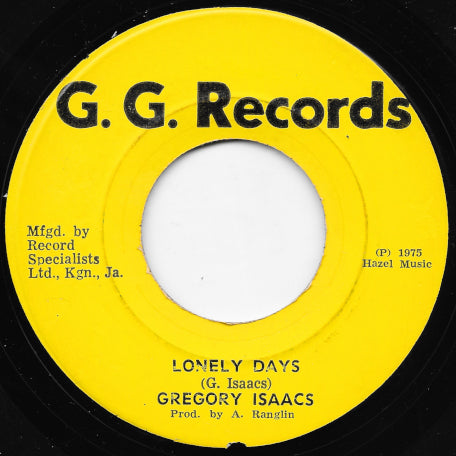 Lonely Days / Part Two Dub