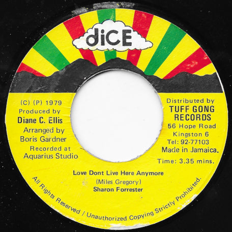 Love Don't Live Here Anymore / Ver