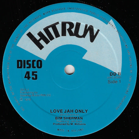 美盤JAオリジナルWINSTON Mc ANUFF/I LOVE JAH Love Jah Only / Love Jah Version – Lion Vibes