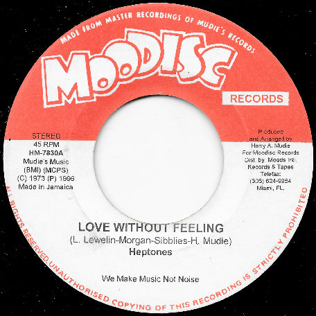 Love Without Feeling / Jungle Feeling