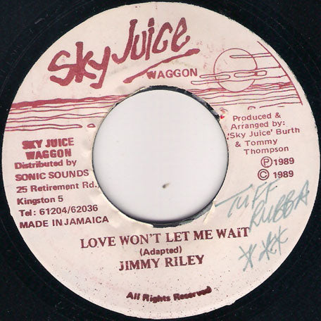 Love Wont Let Me Wait