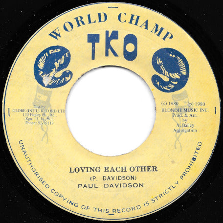 Loving Each Other / We Are A Melody