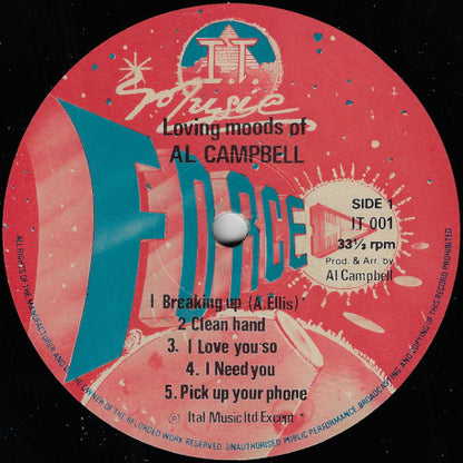 Loving Moods Of Al Campbell