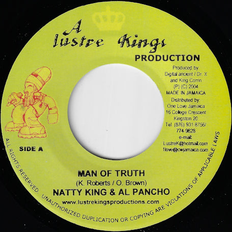 Man Of Truth / No Politics Riddim
