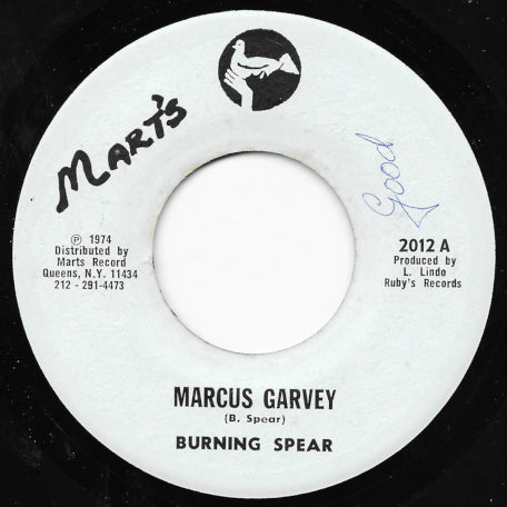 Marcus Garvey / Marcus Garvey Version