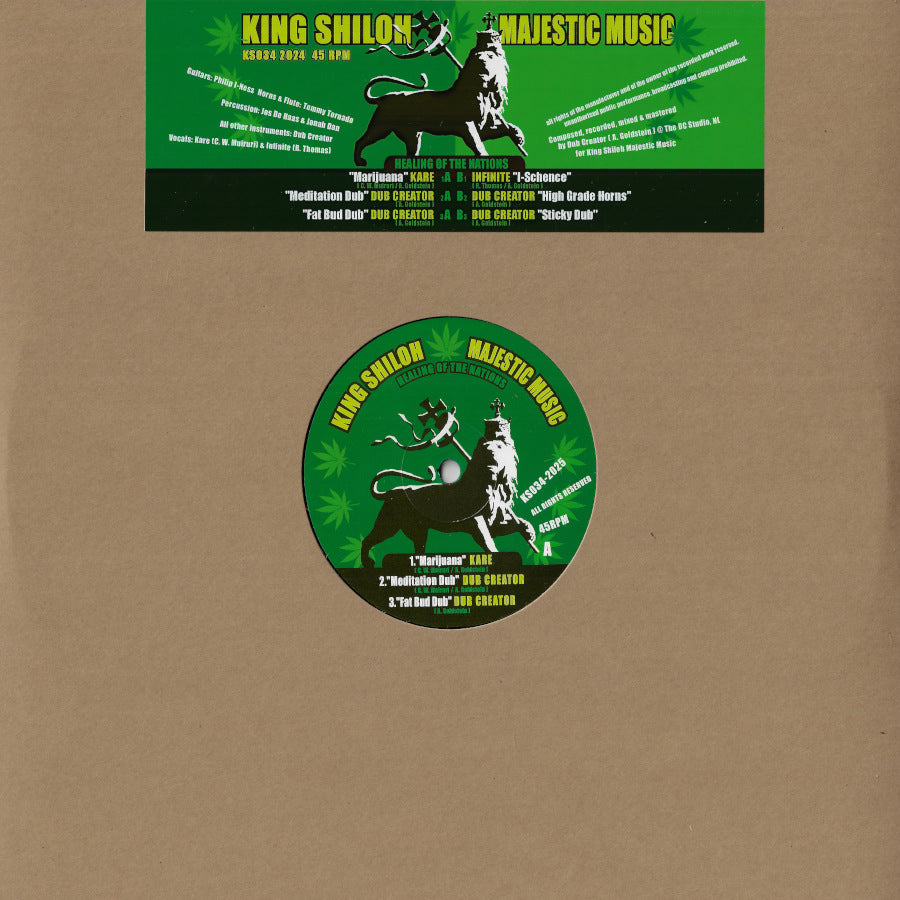 Marijuana / Meditation Dub / Fat Bud Dub / I-Schence / High Grade Horns / Sticky Dub