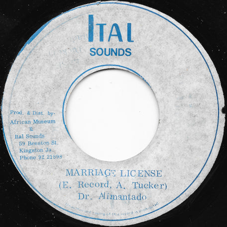 Marriage License / Ver