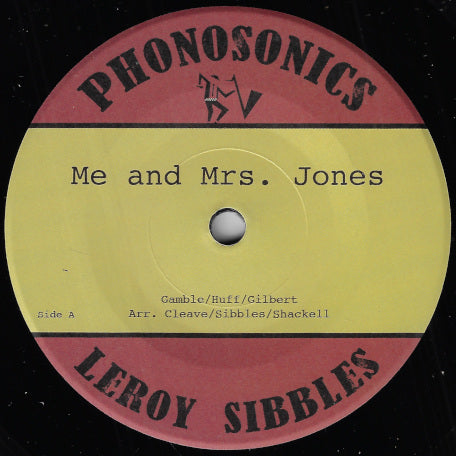 Me And Mrs Jones / Ver