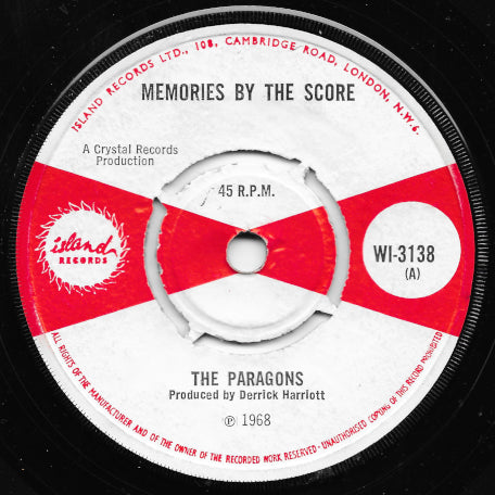 Memories By The Score / Number One For Me