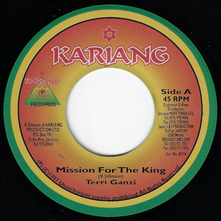 Mission For The King / Ver