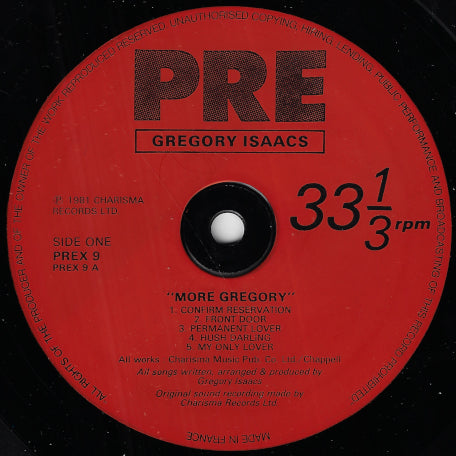 More Gregory