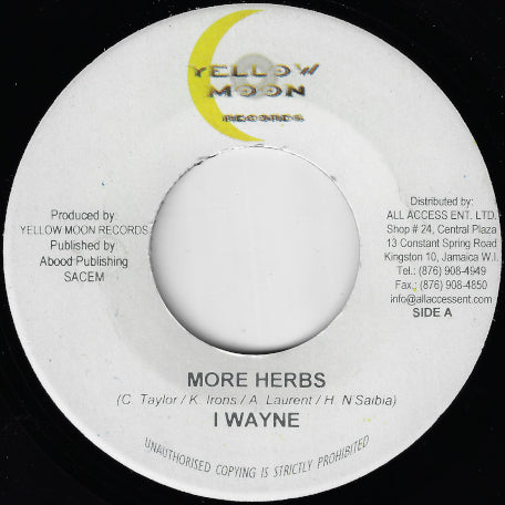 More Herbs / DST Riddim