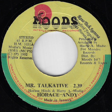 Mr Talkative / Dub Version