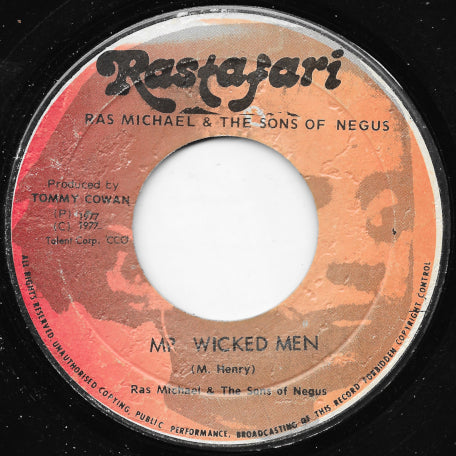 Mr Wicked Men / Chant Out The Wicked