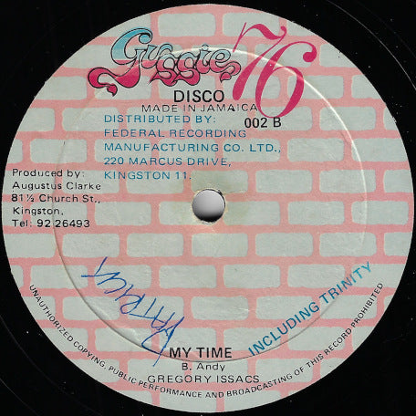 My Time / Rockers Time