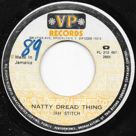 Natty Dread Thing / Sweet Ver