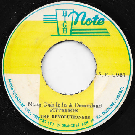 Natty Dub It In A Dreamland / Dub With Natty